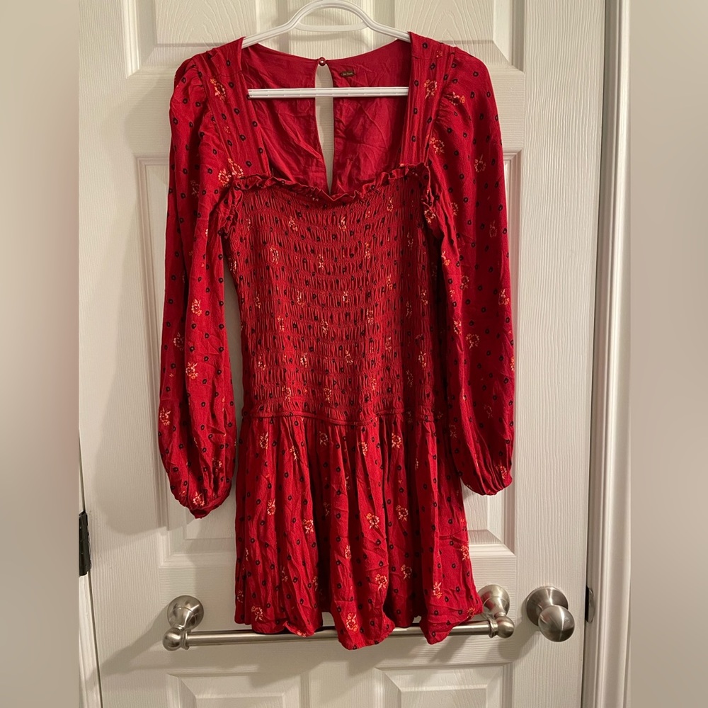 Free People Womens Two Faces Mini Dress - Picture 4 of 4